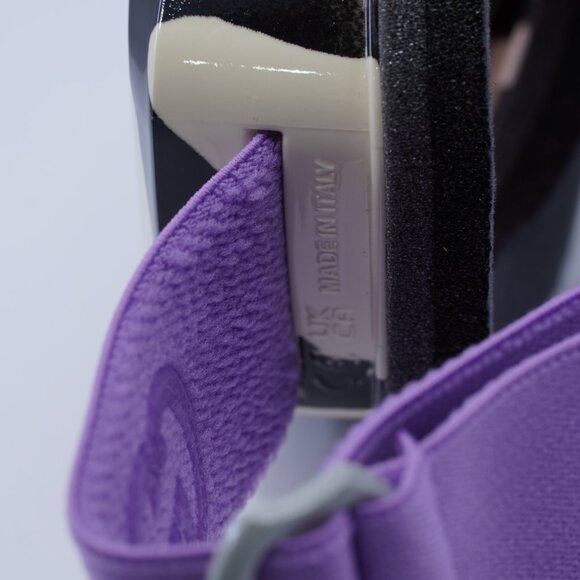 Gucci GG1210S 005 Ski Mask Zebra Ivory Shield Frame, Burgundy Lenses - Picture 7 of 11